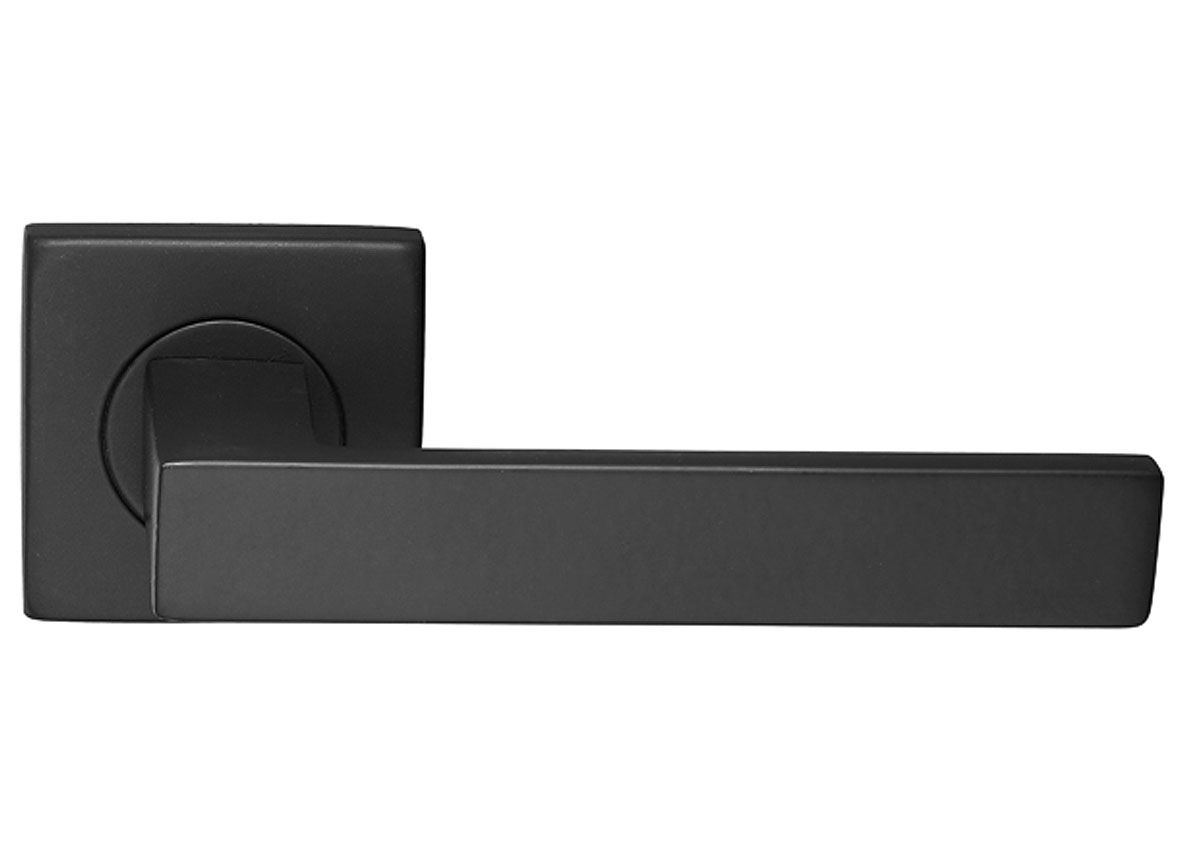 BEQUILLE MAT NOIR RECTANGULAIR YORK 16MM