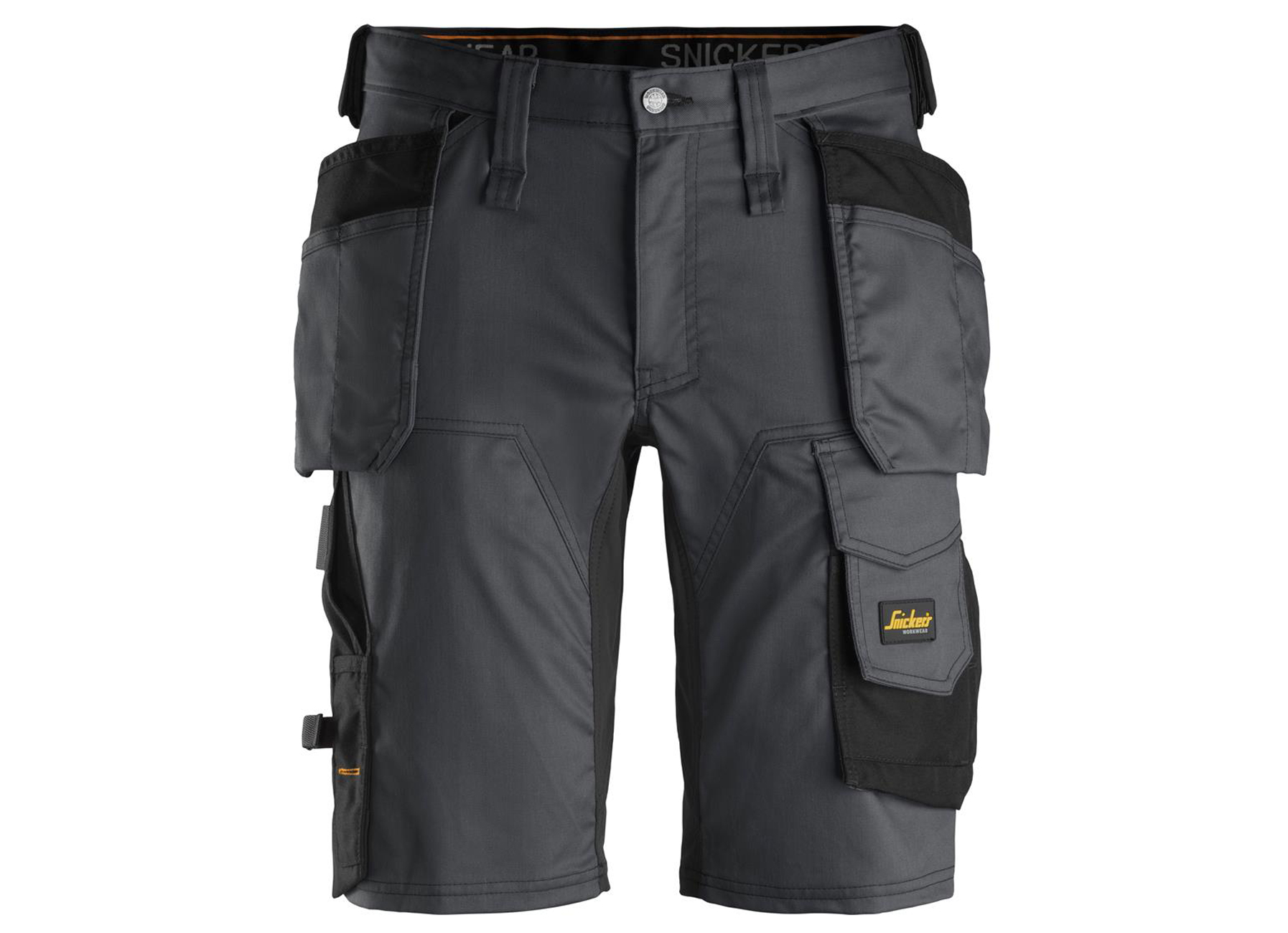 SNICKERS AW STRETCH SHORT POCHES HOLSTER GRIS ACIER/NOIR T: 42