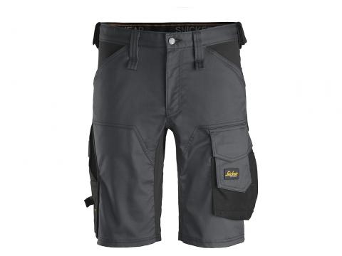 SNICKERS AW STRETCH SHORT STAALGRIJS/ZWART M:50