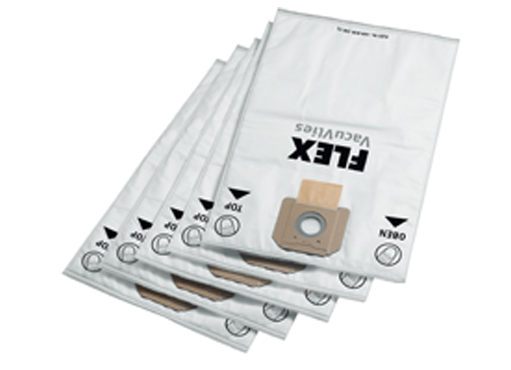 FLEX SACS ASPIRATEUR EN NON TISSE FS-F VCE 45 M 5 PIECES