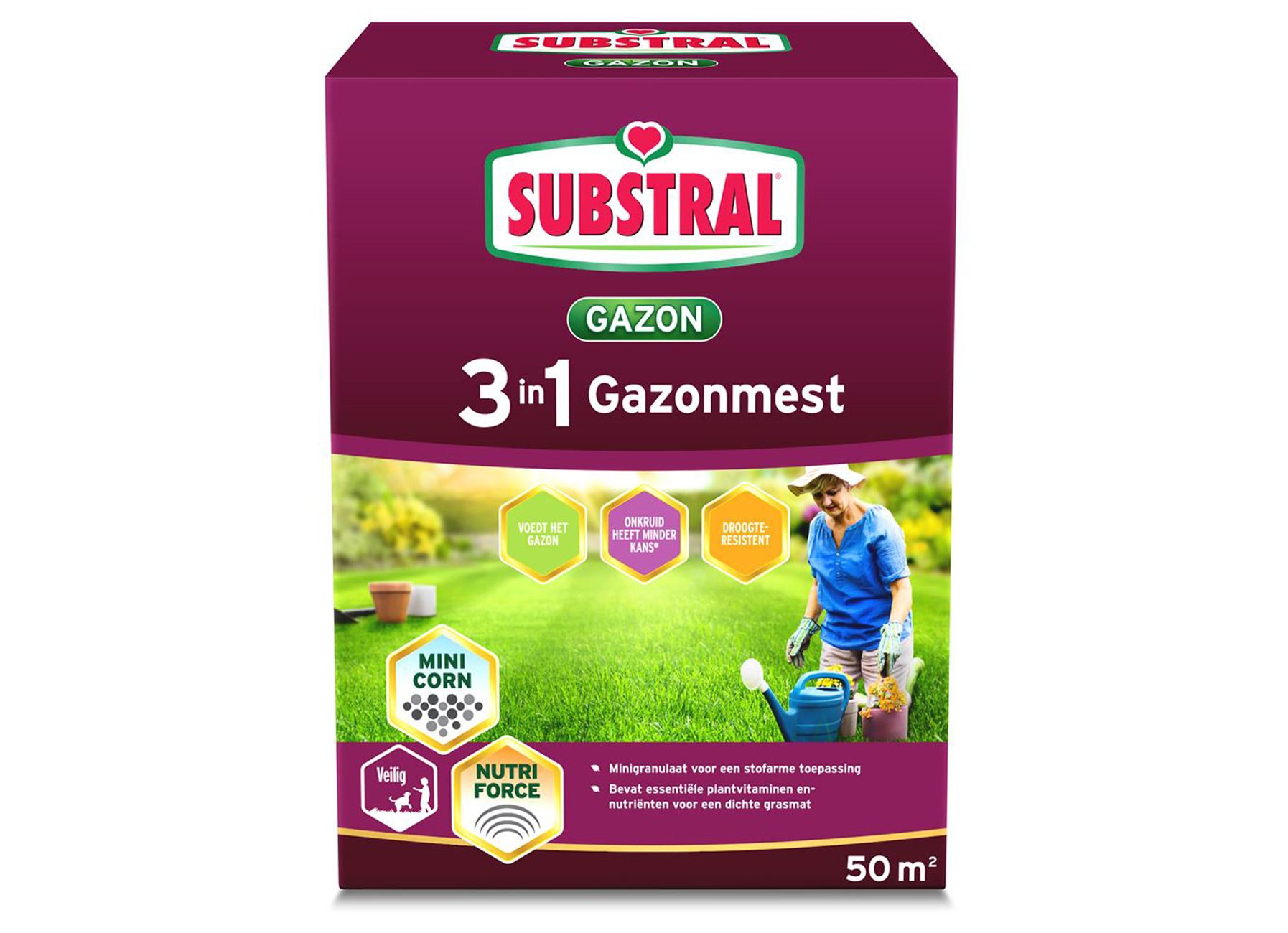 SUBSTRAL GAZONMEST 3-IN-1 3,75KG