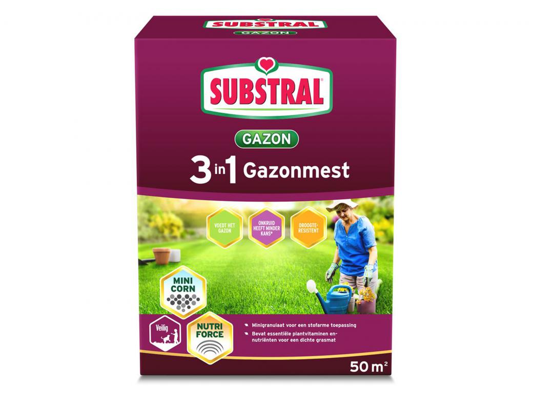 SUBSTRAL GAZONMEST 3-IN-1 3,75KG