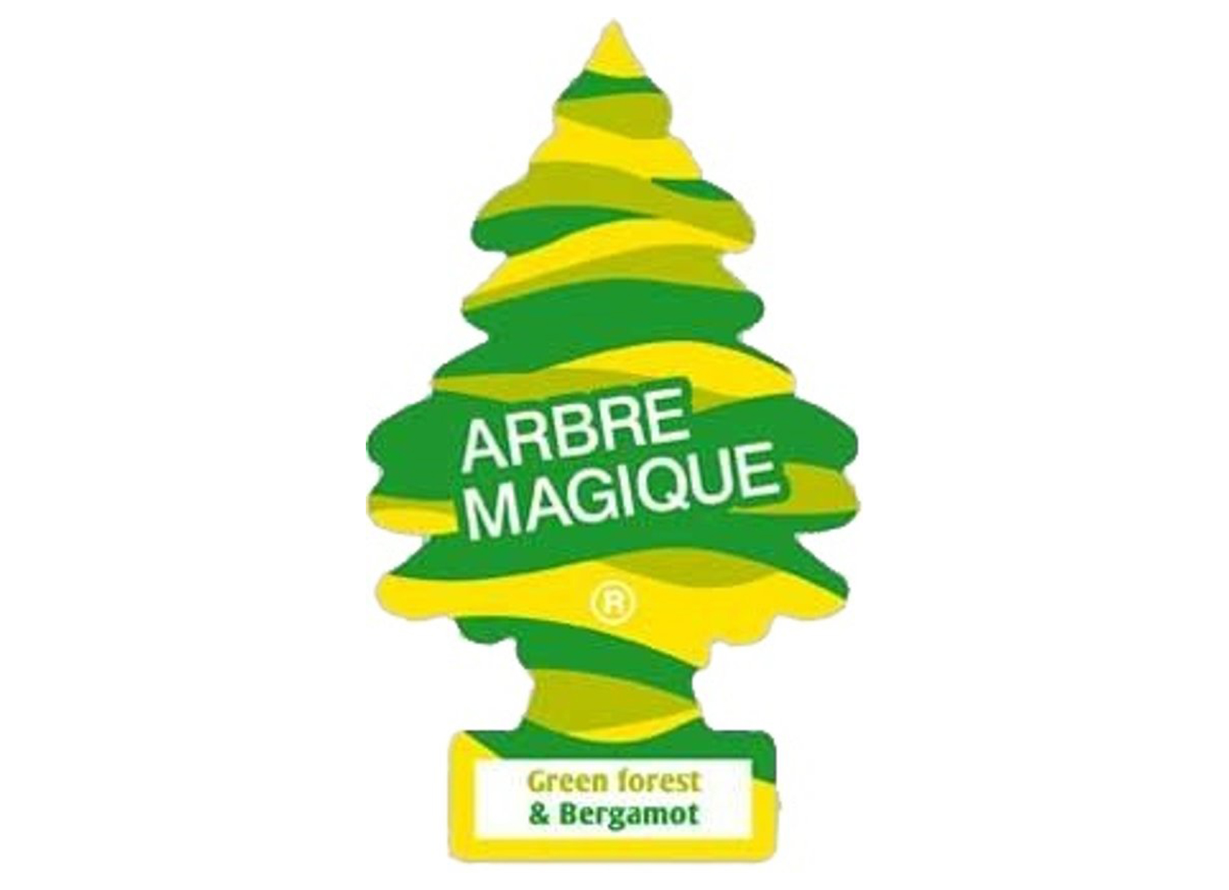 DESODORISANT ARBRE MAGIQUE GREEN FOREST & BERGAMOT