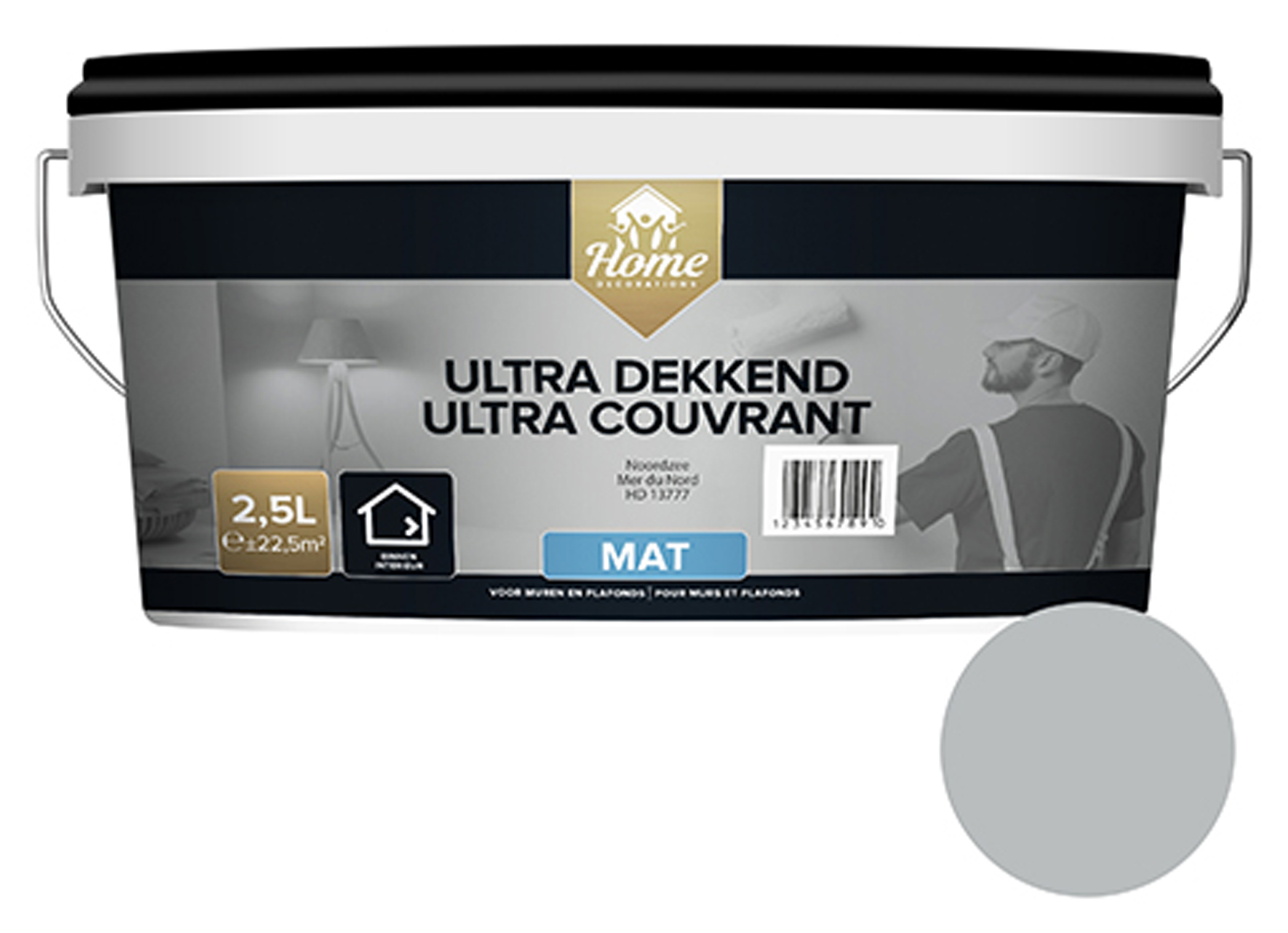 HOMEDECOR ULTRA DEKKEND MAT NOORDZEE 2.5L