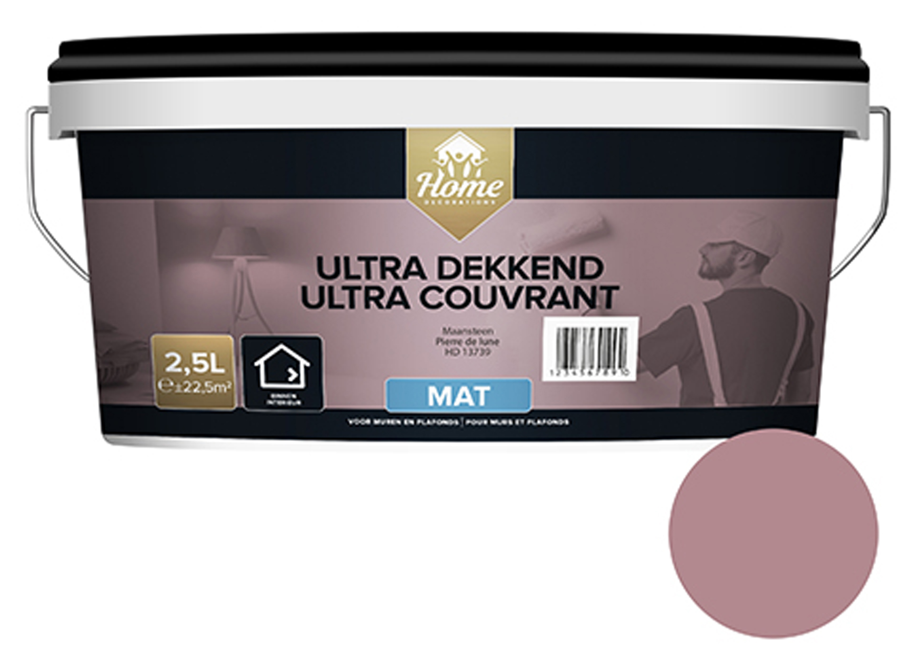 HOMEDECOR ULTRA DEKKEND MAT MAANSTEEN 2.5L