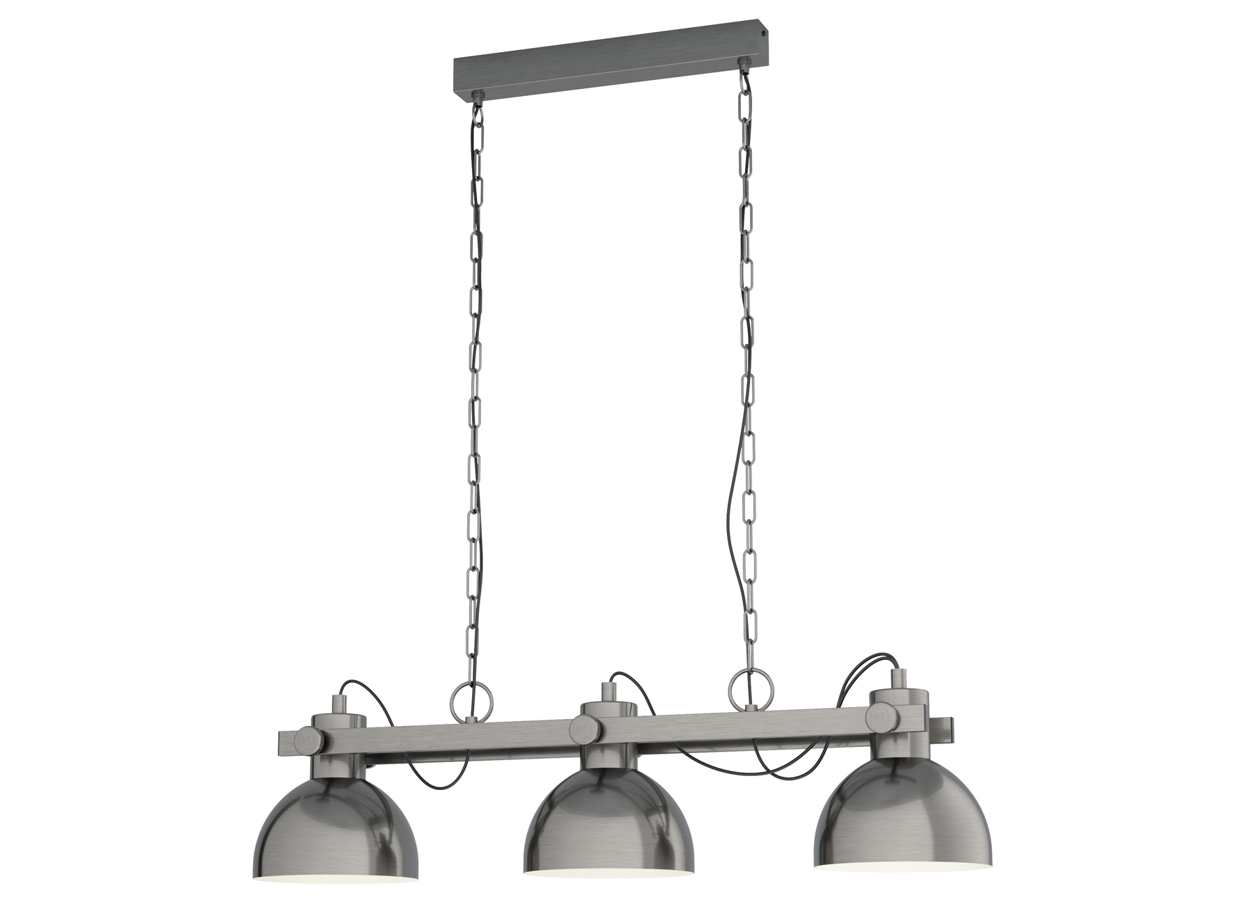 EGLO SUSPENSION ACIER LUBENHAM 1 3X28W