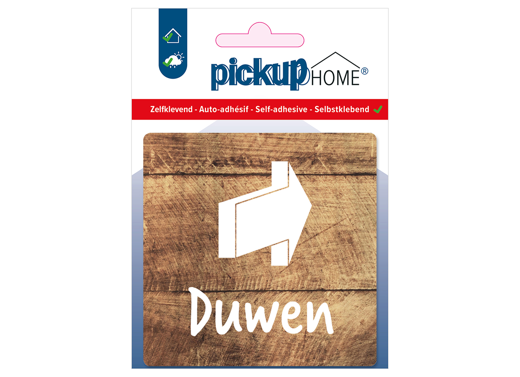 ROUTE ACRYL DUWEN (NL) BOIS 9 X 9 CM