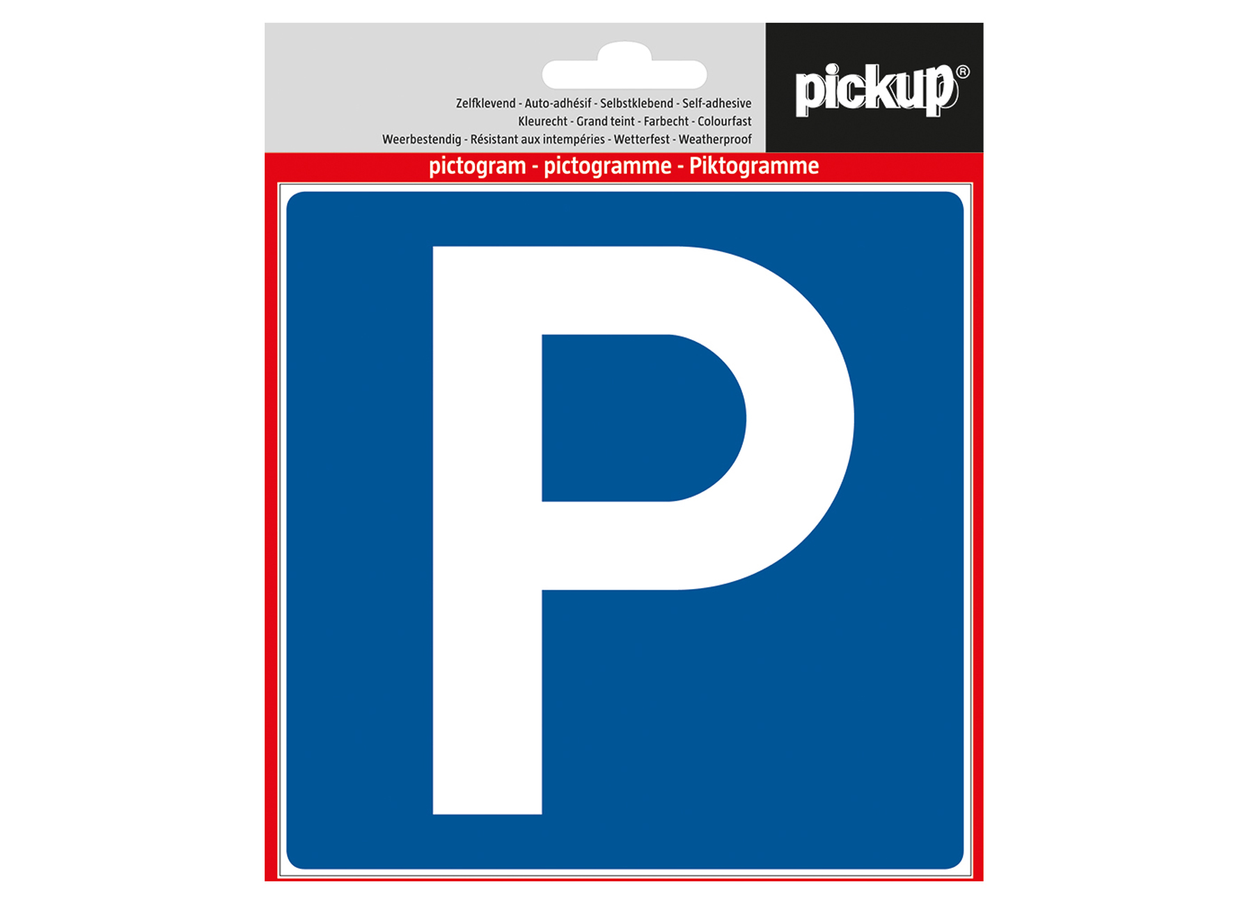 PICTOGRAM PARKING 14X14CM