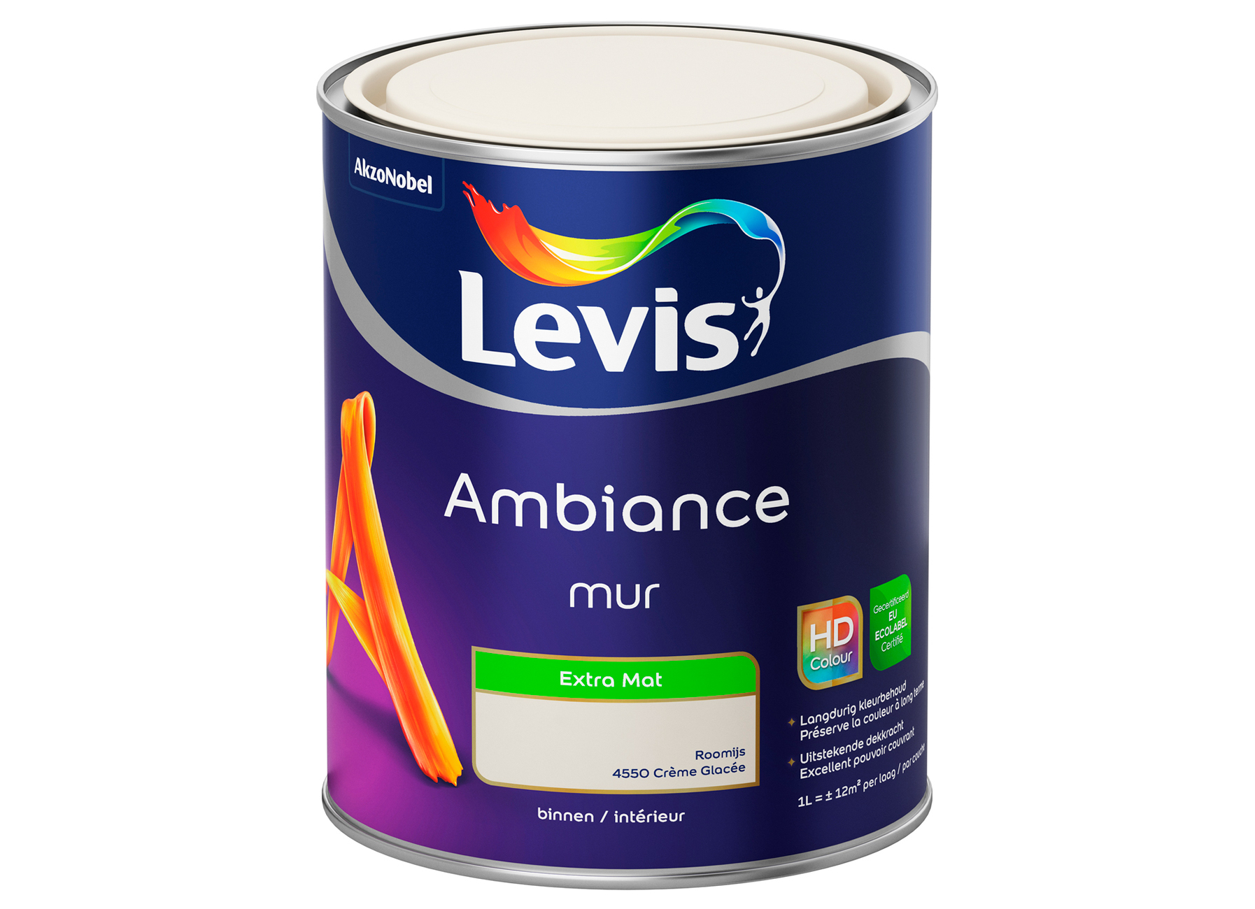 AMBIANCE MUUR EXTRA MAT - ROOMIJS 4550 1L