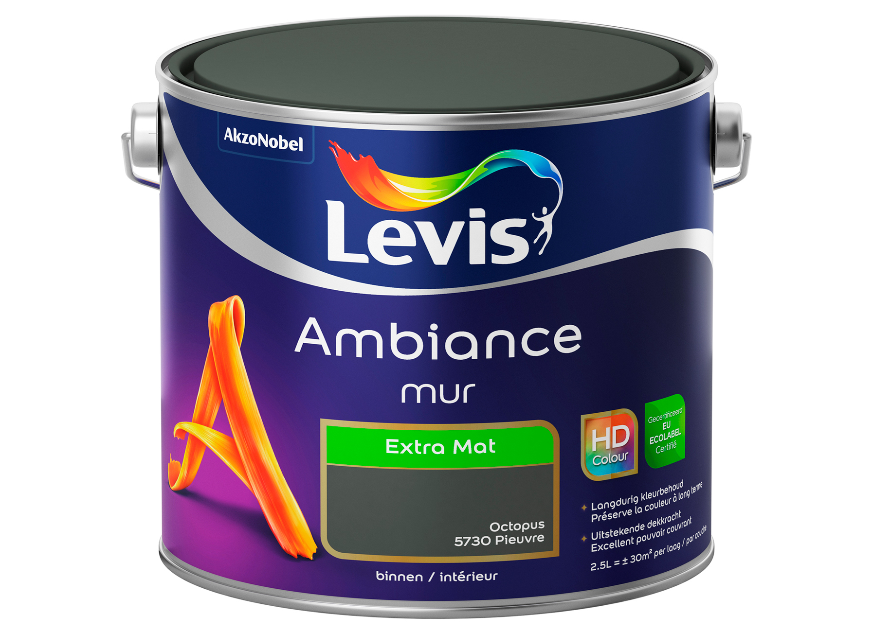 AMBIANCE MUUR EXTRA MAT - OCTOPUS 5730 2.5L