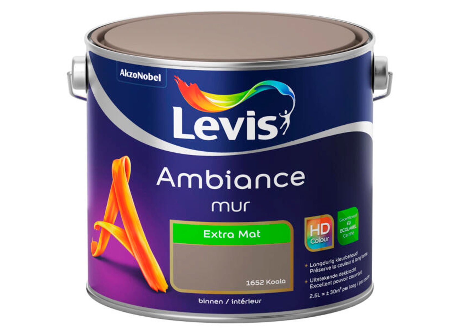 AMBIANCE MUUR EXTRA MAT - KOALA 1652 2.5L