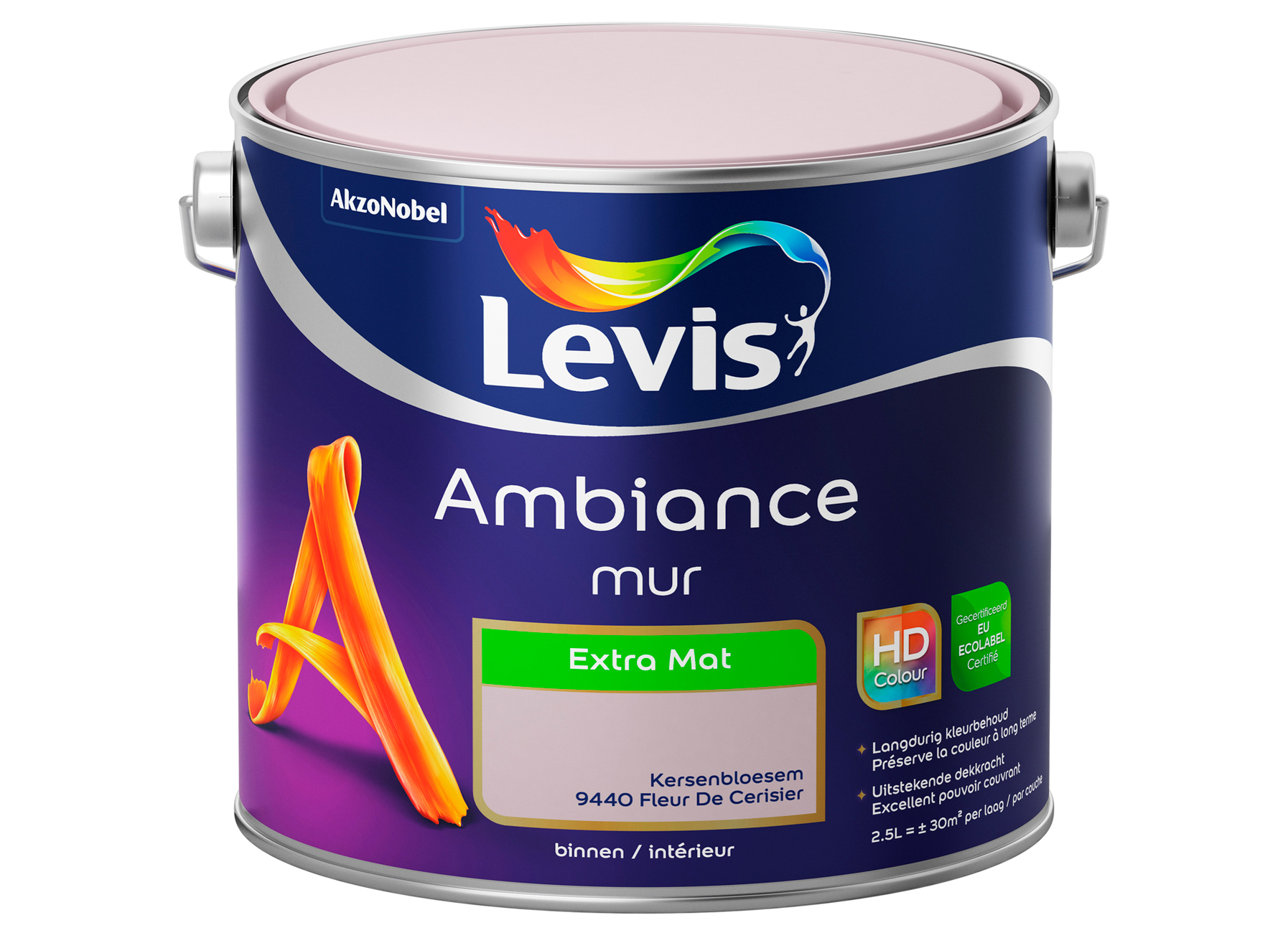 AMBIANCE MUUR EXTRA MAT - KERSENBLOEM 9440 2.5L