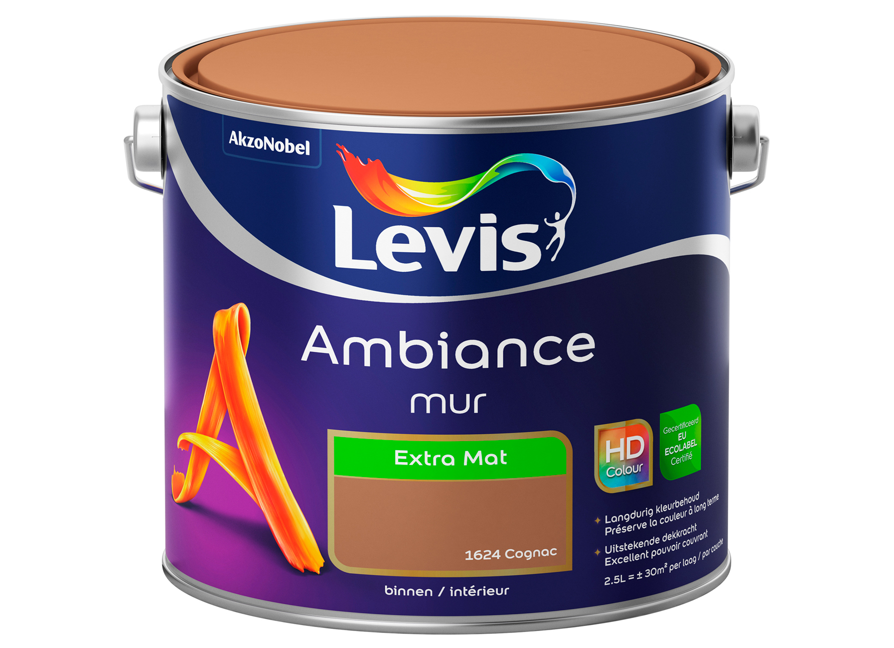 AMBIANCE MUUR EXTRA MAT - COGNAC 1624 2.5L