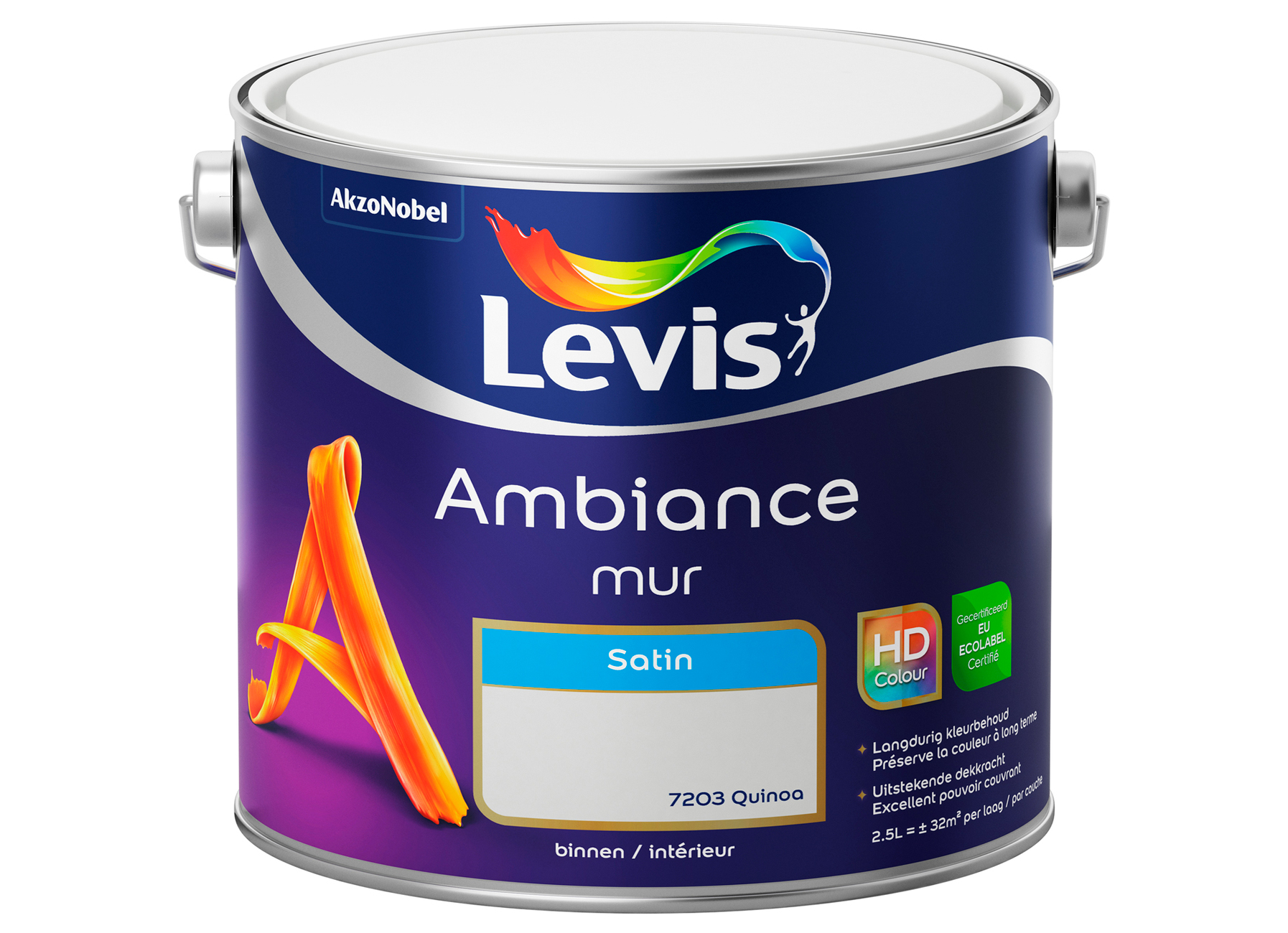 AMBIANCE MUUR SATIN - QUINOA 7203 2,5L