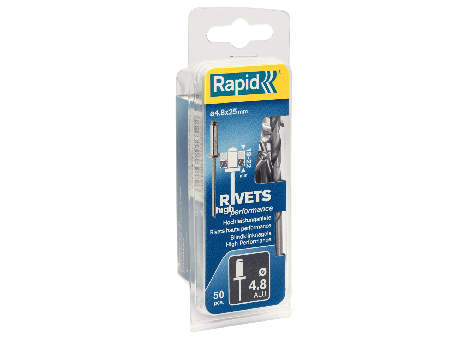 RAPID REVETS HAUTE PERFORMANCE ALU
