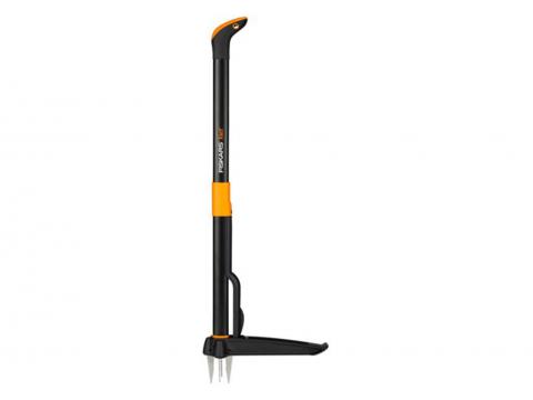 Fiskars Xact Désherbeur 4 Dents - 100 cm
