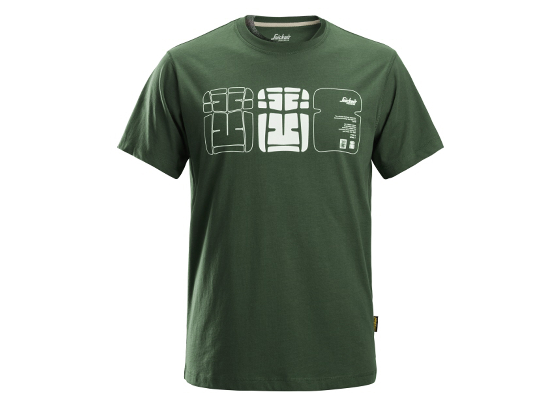 T-SHIRT AVEC MOTIF 2-PACK VERT M