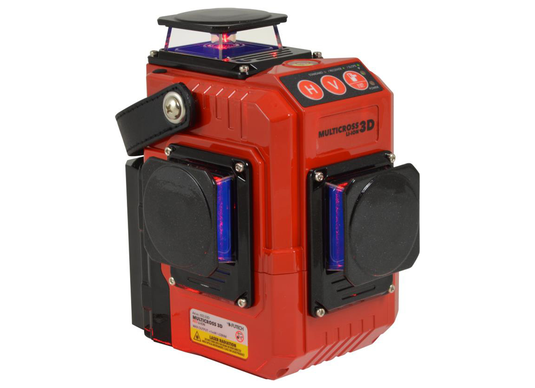 FUTECH MC3D ROUGE (LI-ION) LASER CROIX + TREPIED 300CM GRATUIT