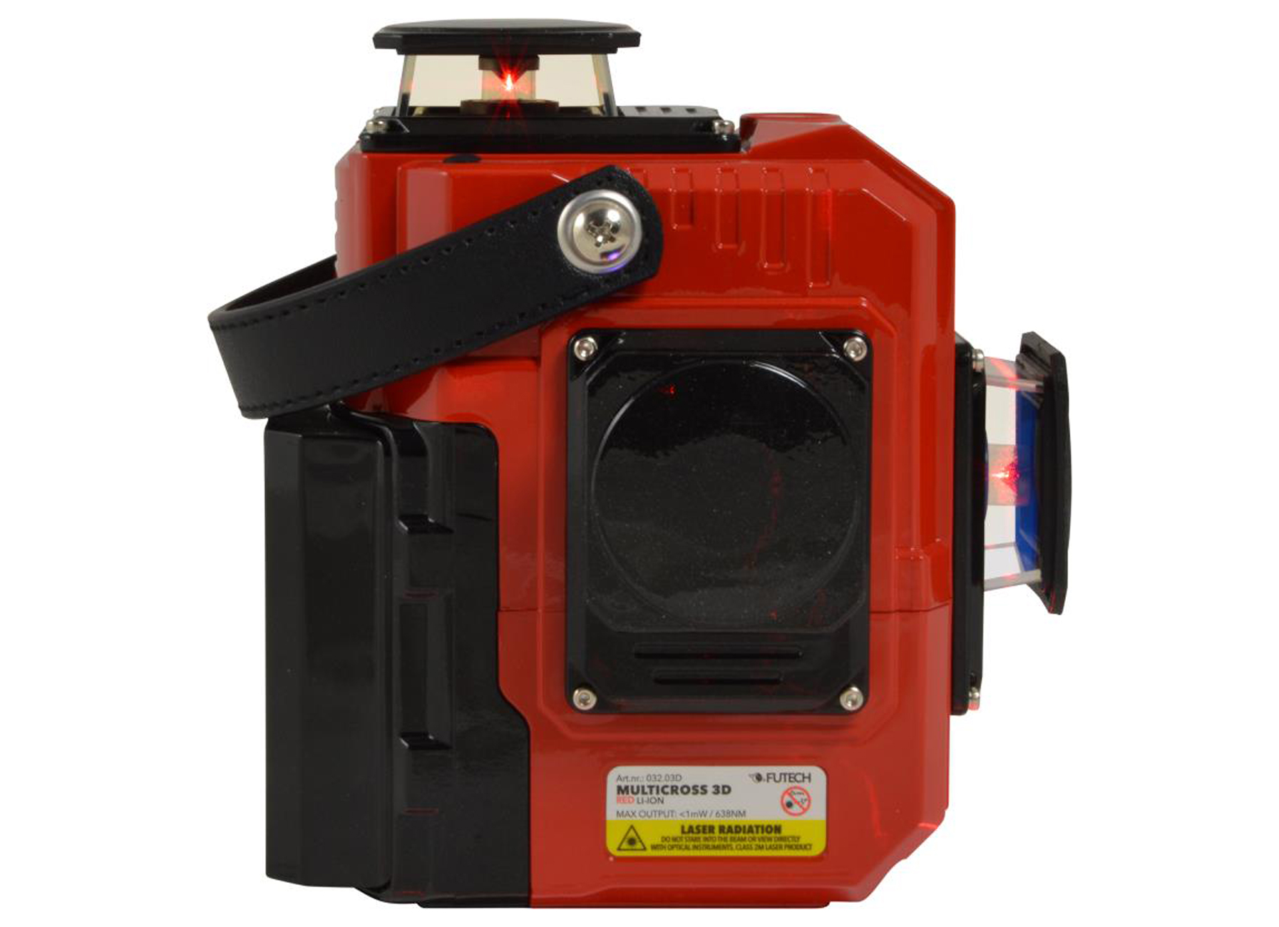 FUTECH MC3D ROUGE (LI-ION) LASER CROIX + TREPIED 300CM GRATUIT