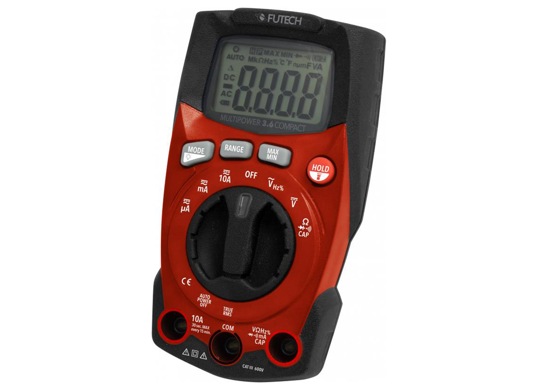 FUTECH MULTIPOWER 3.6 COMPACT MULTIMETER + GRATIS ROLLER 5 ROLMETER