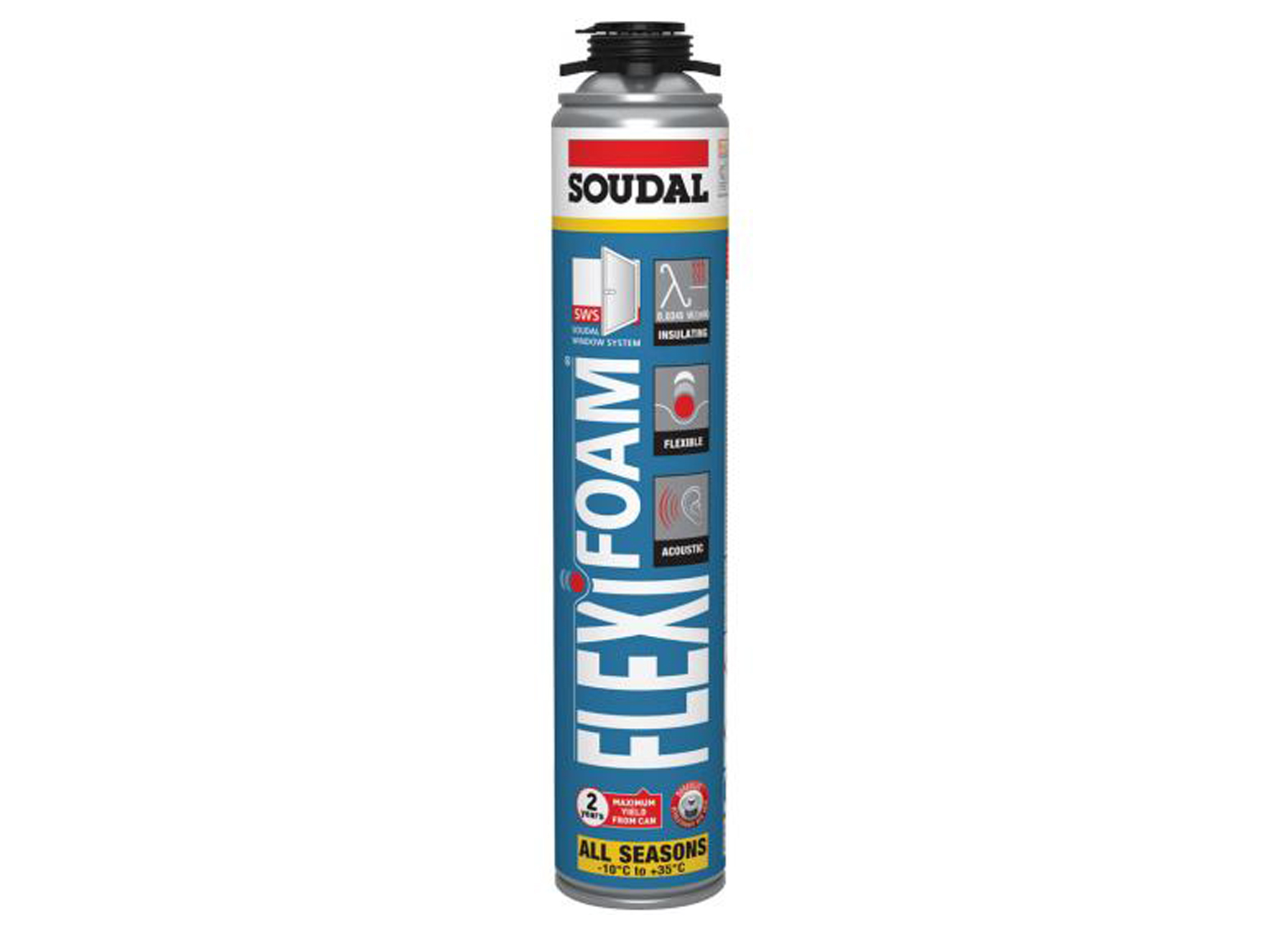 SOUDAL FLEXIFOAM GUN 750ML