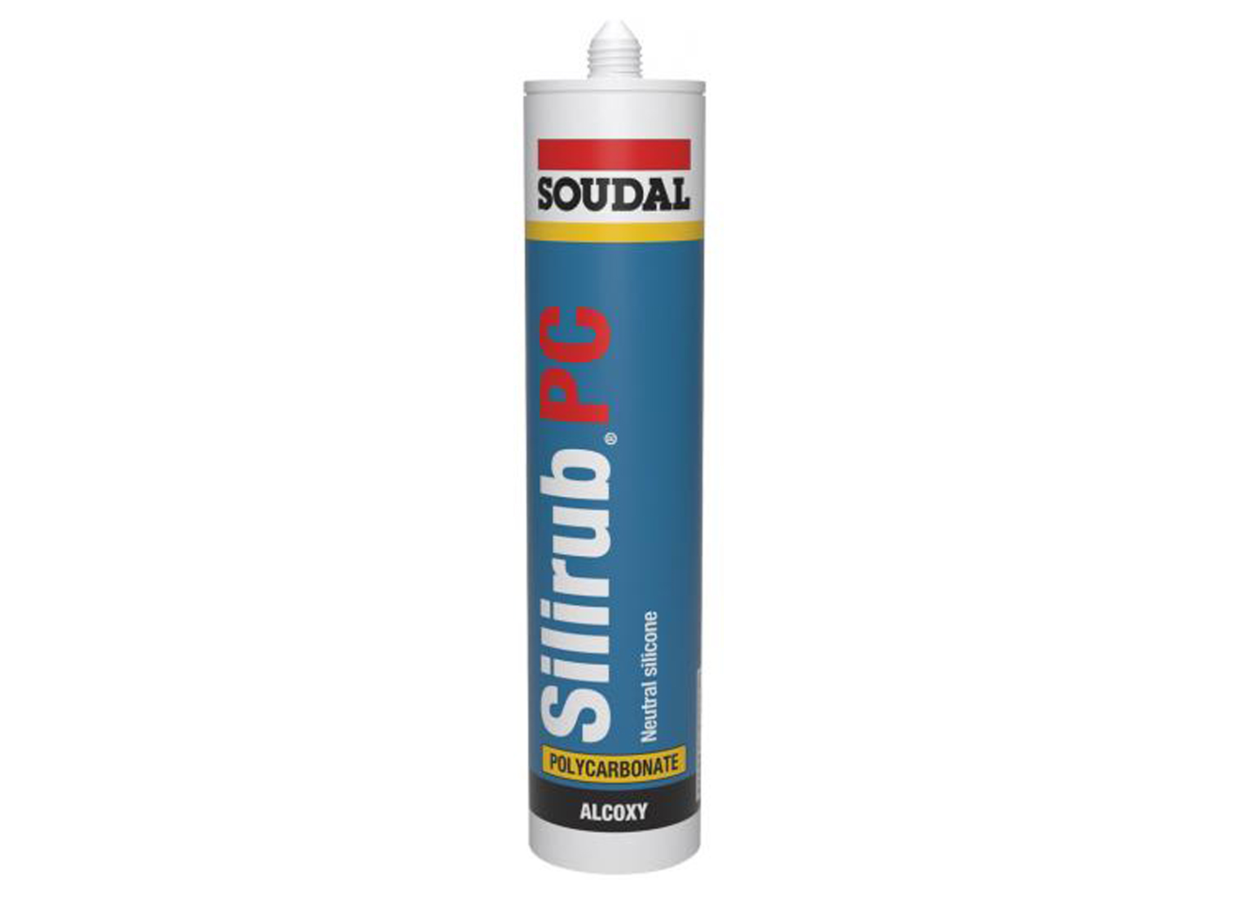 SOUDAL SILIRUB PC CLEAR 300ML