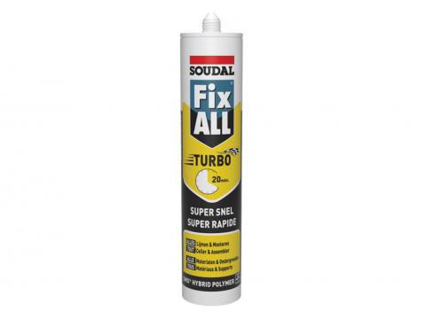 SOUDAL FIX ALL TURBO ZWART 290ML