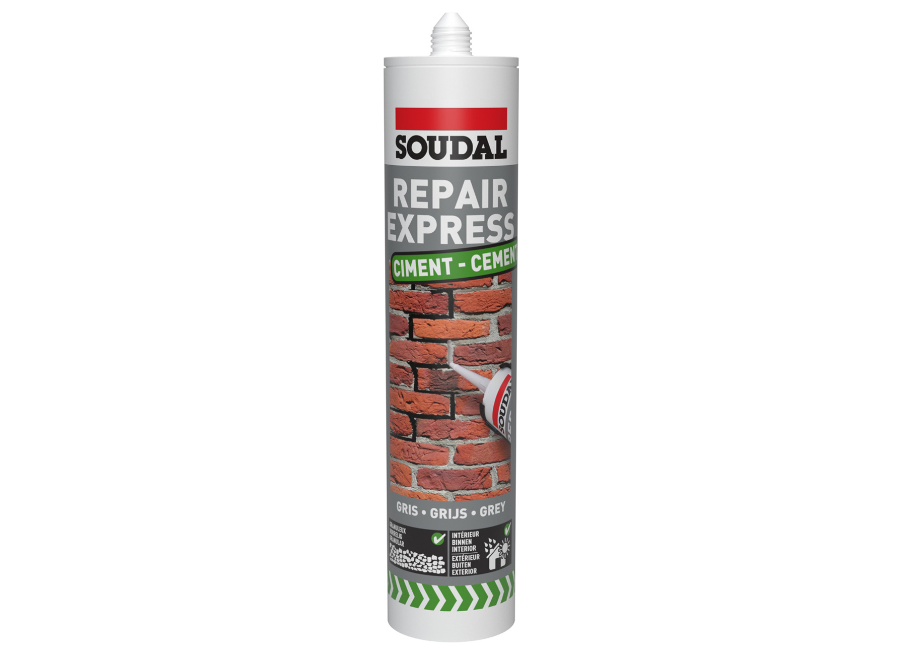 SOUDAL REPAIR EXPRESS CIMENT GRIS 290ML