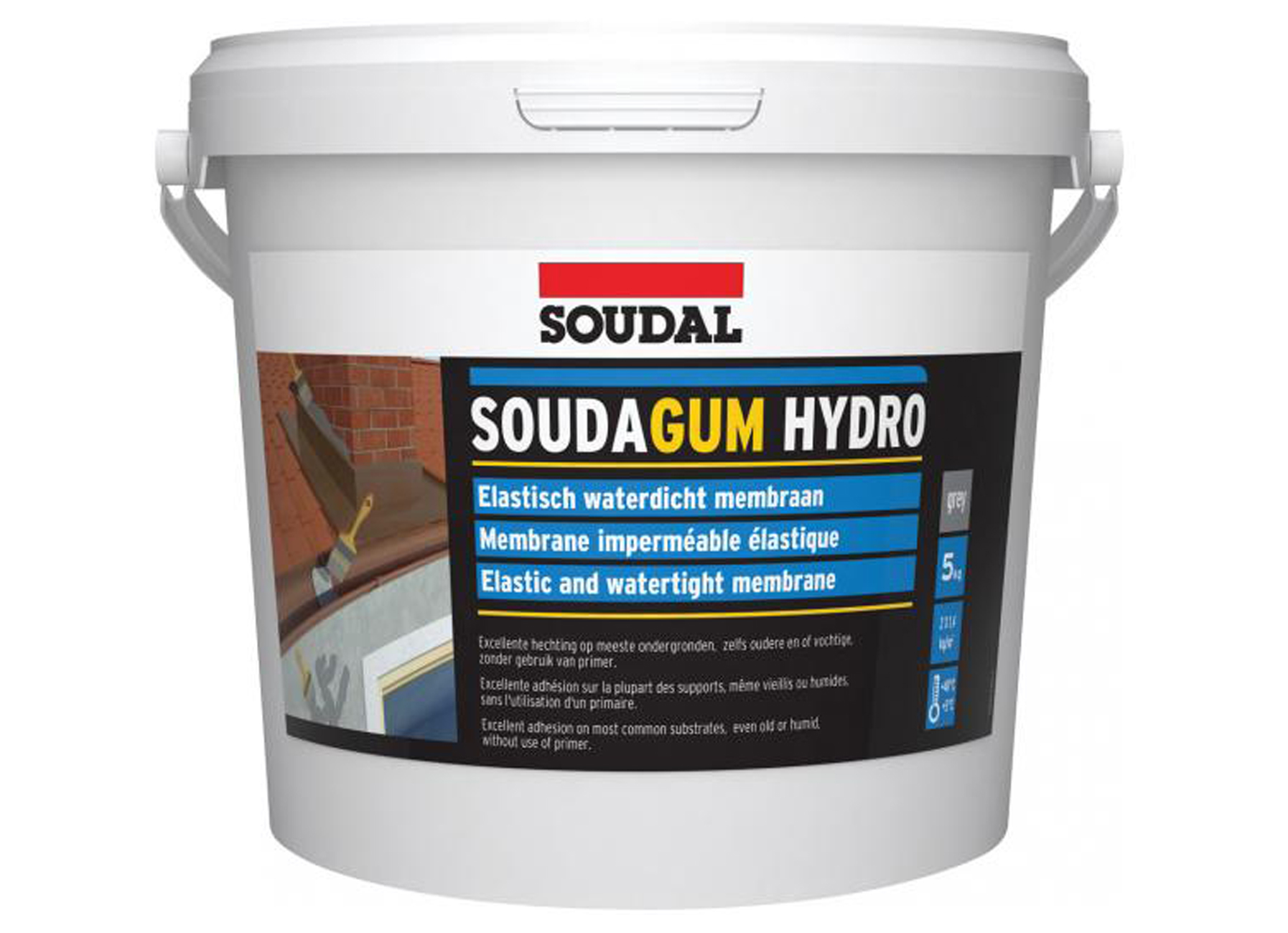 SOUDAL SOUDAGUM HYDRO GREY 5 KG