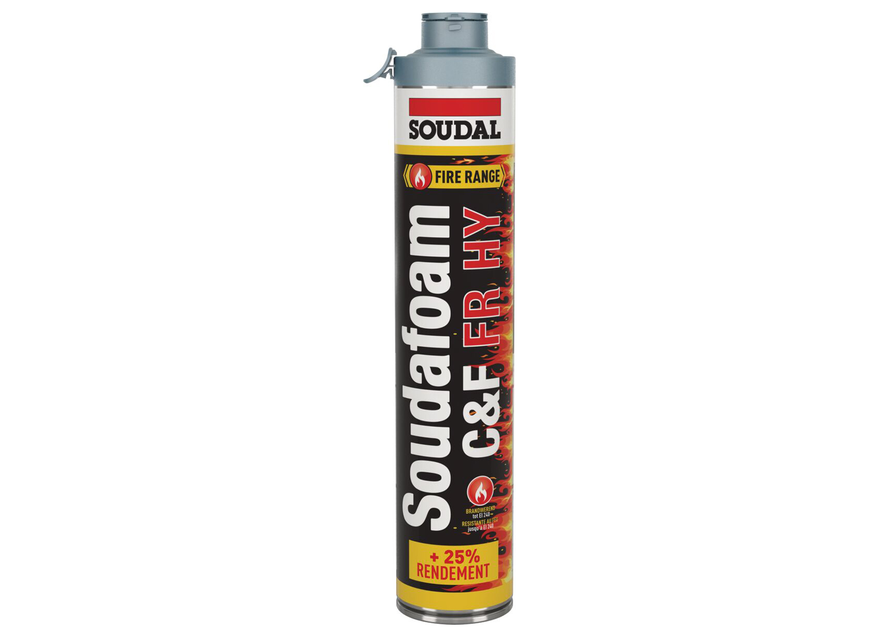 SOUDAL SOUDAFOAM FR HY CLICK & FIX 750ML