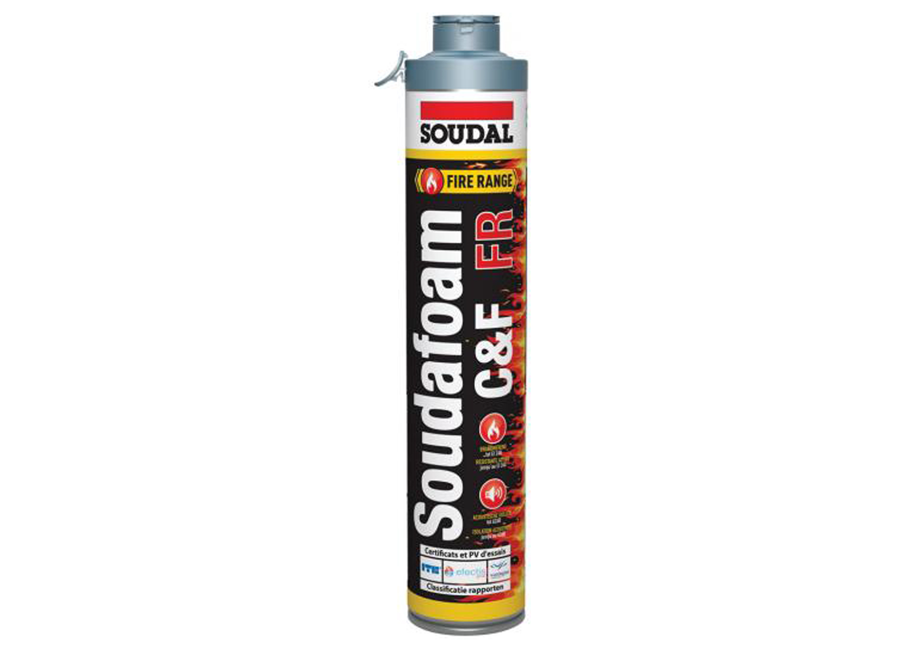 SOUDAL SOUDAFOAM FR CLICK & FIX 750ML