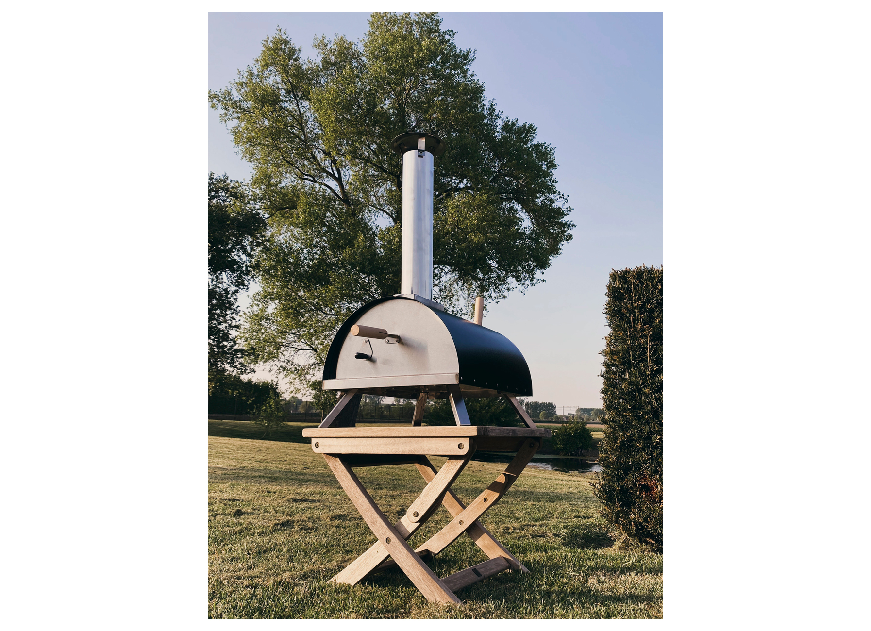 PIZZAIOLO PIZZA-OVEN TAFELMODEL 80X44X80CM