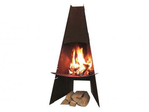 Garden Fire Tria Cortenstaal