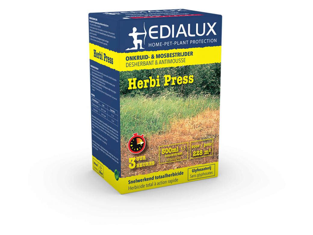 EDIALUX HERBI PRESS TOTAALHERBICIDE 500ML