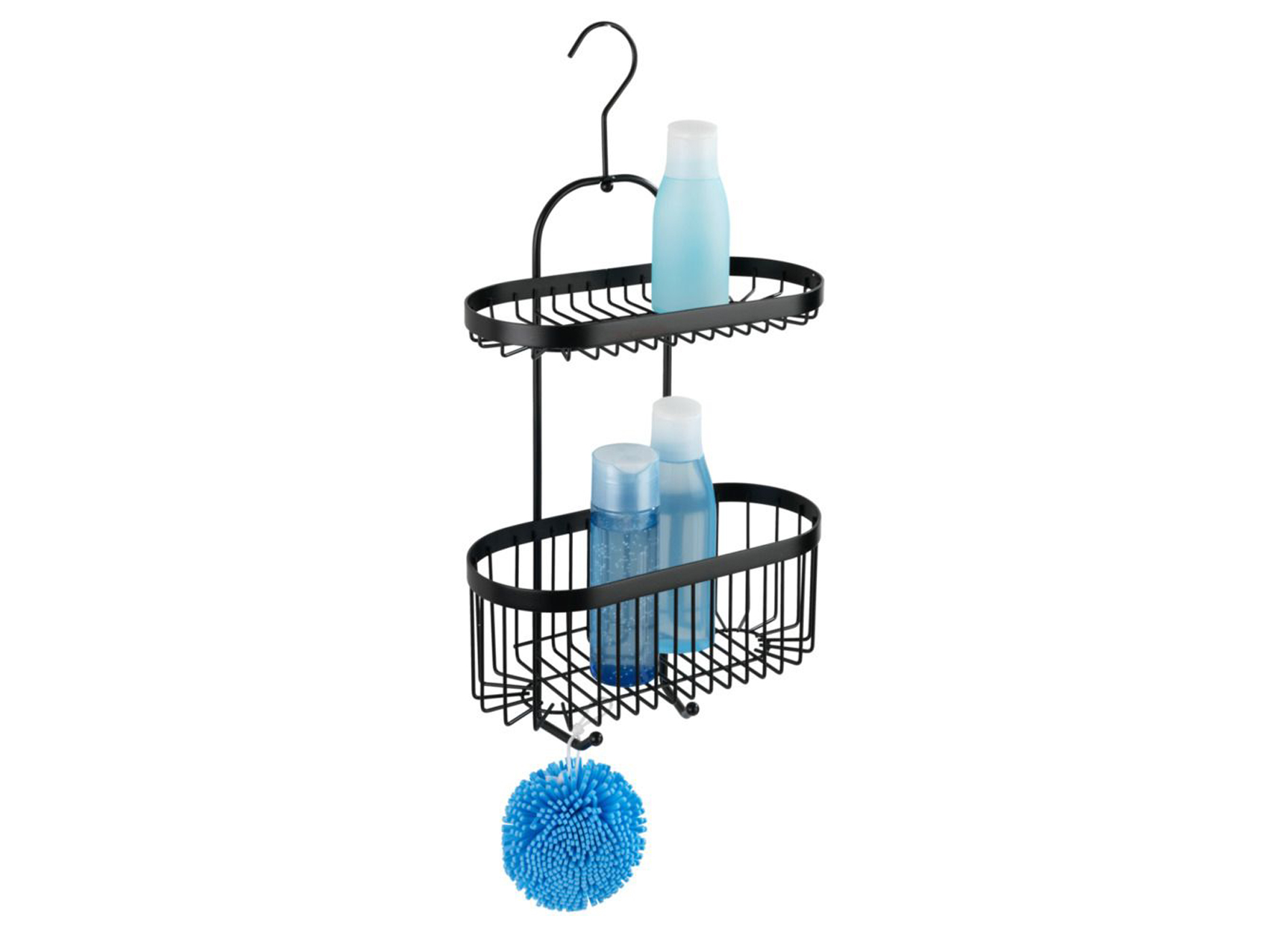 DOUCHE CADDY 2-LAAGS  CLASSIC PLUS ZWART