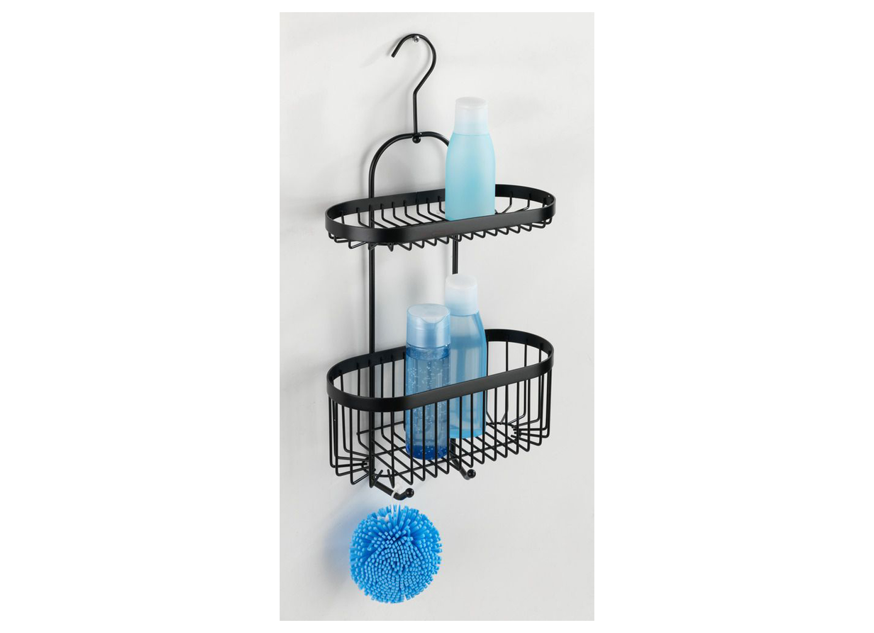 DOUCHE CADDY 2-LAAGS  CLASSIC PLUS ZWART