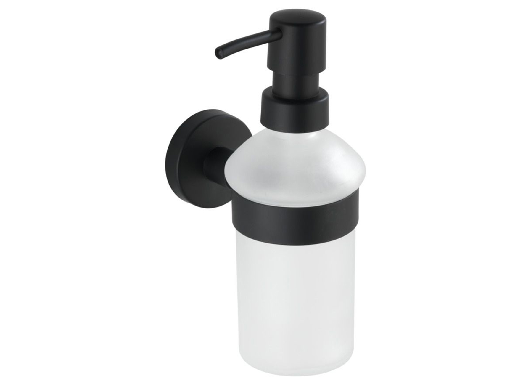 DISTRIBUTEUR DE SAVON BOSIO NOIR MAT