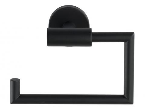 PORTE-PAPIER TOILETTE OUVERT BOSIO NOIR MAT