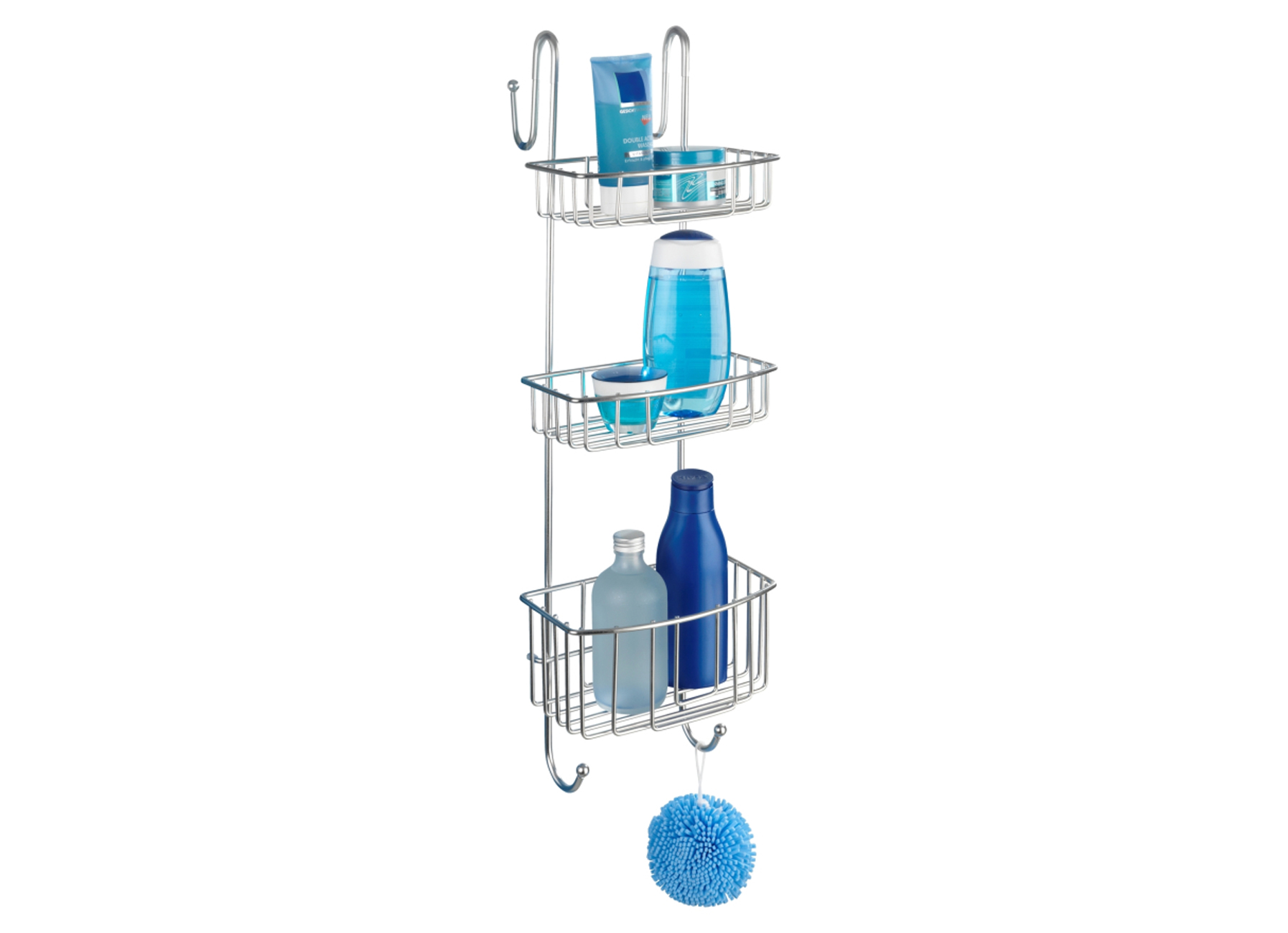 DOUCHE CADDY 3 COUCHES OLESI ACIER INOXYDABLE MAT
