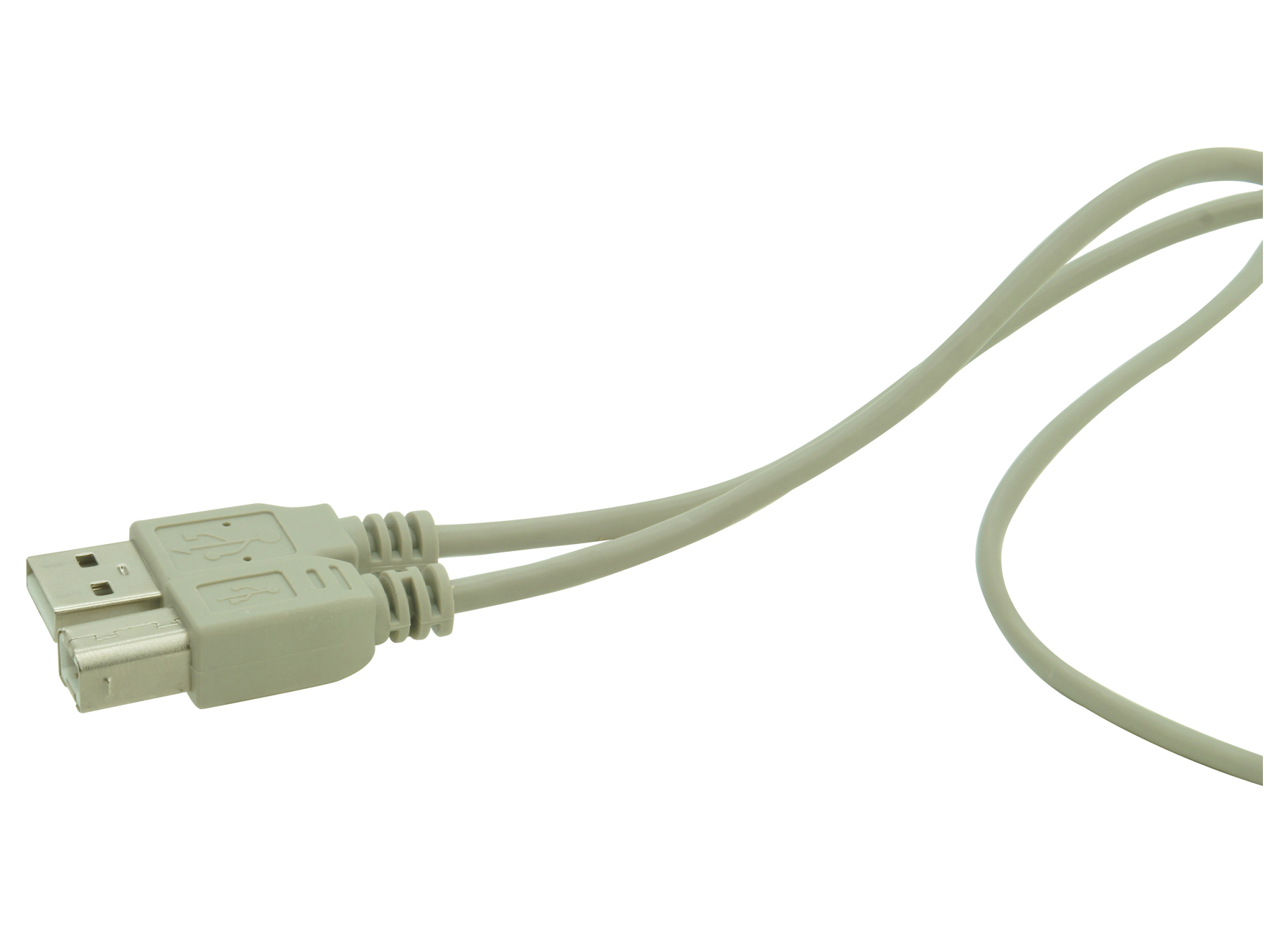 CORDON USB M A>M B 3M BLANC