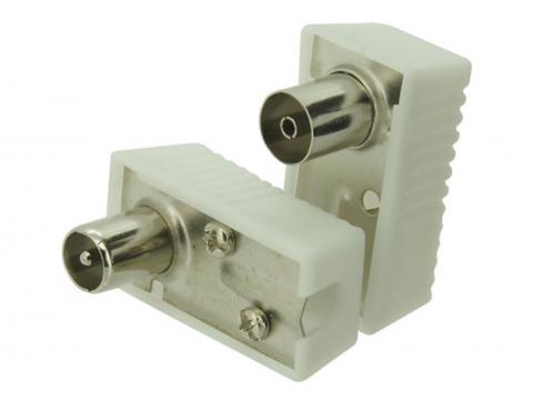 STEKKER + TEGENSTEKKER COAX