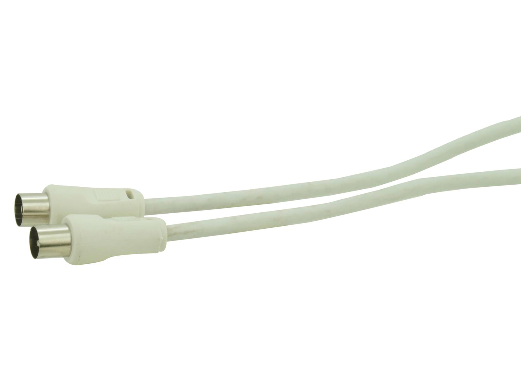 CABLE COAX 100HZ 1.5M BLANC