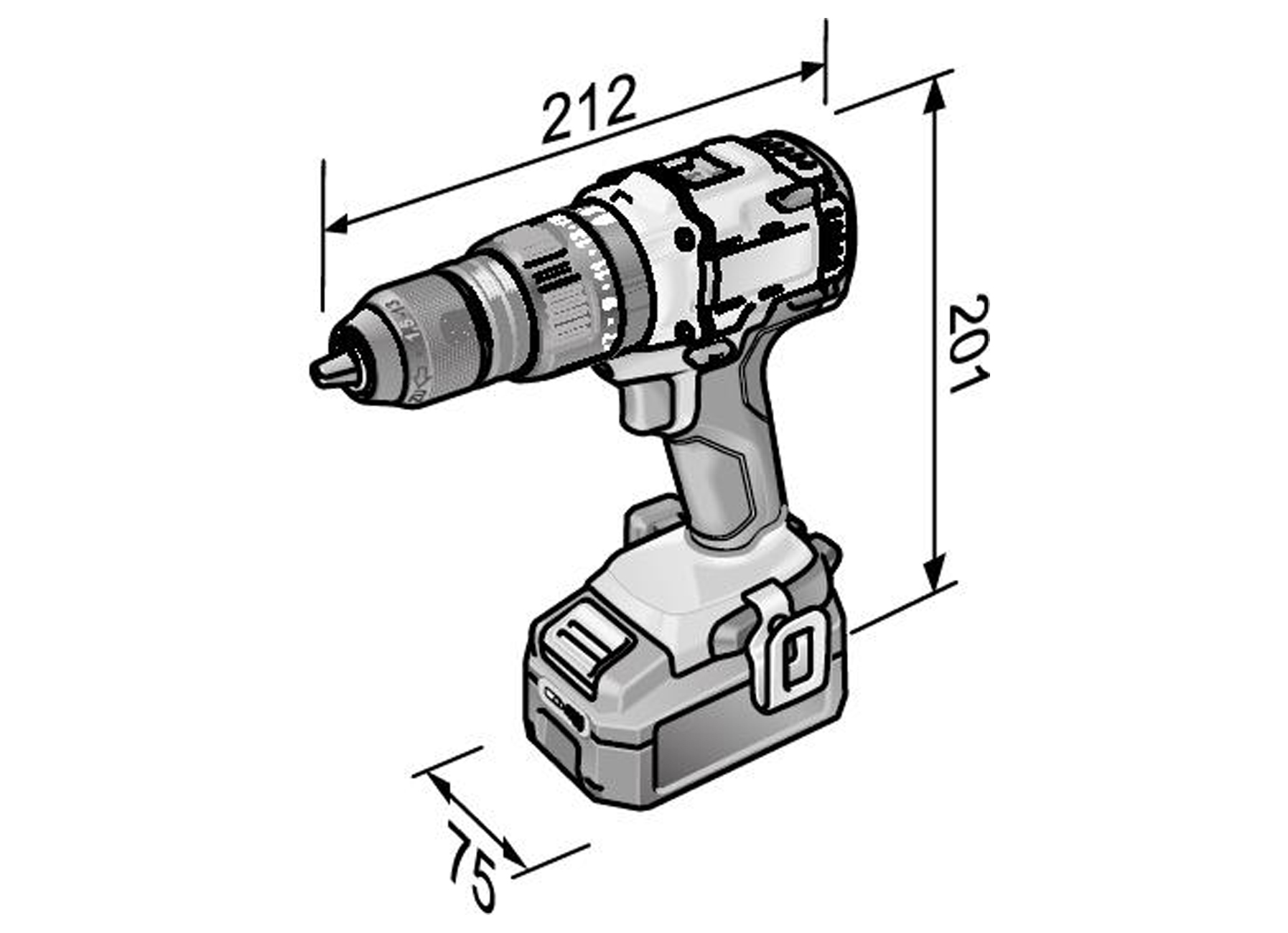 FLEX PERCEUSE/VISSEUSE SUR BATTERIE PD 2G 18.0-EC