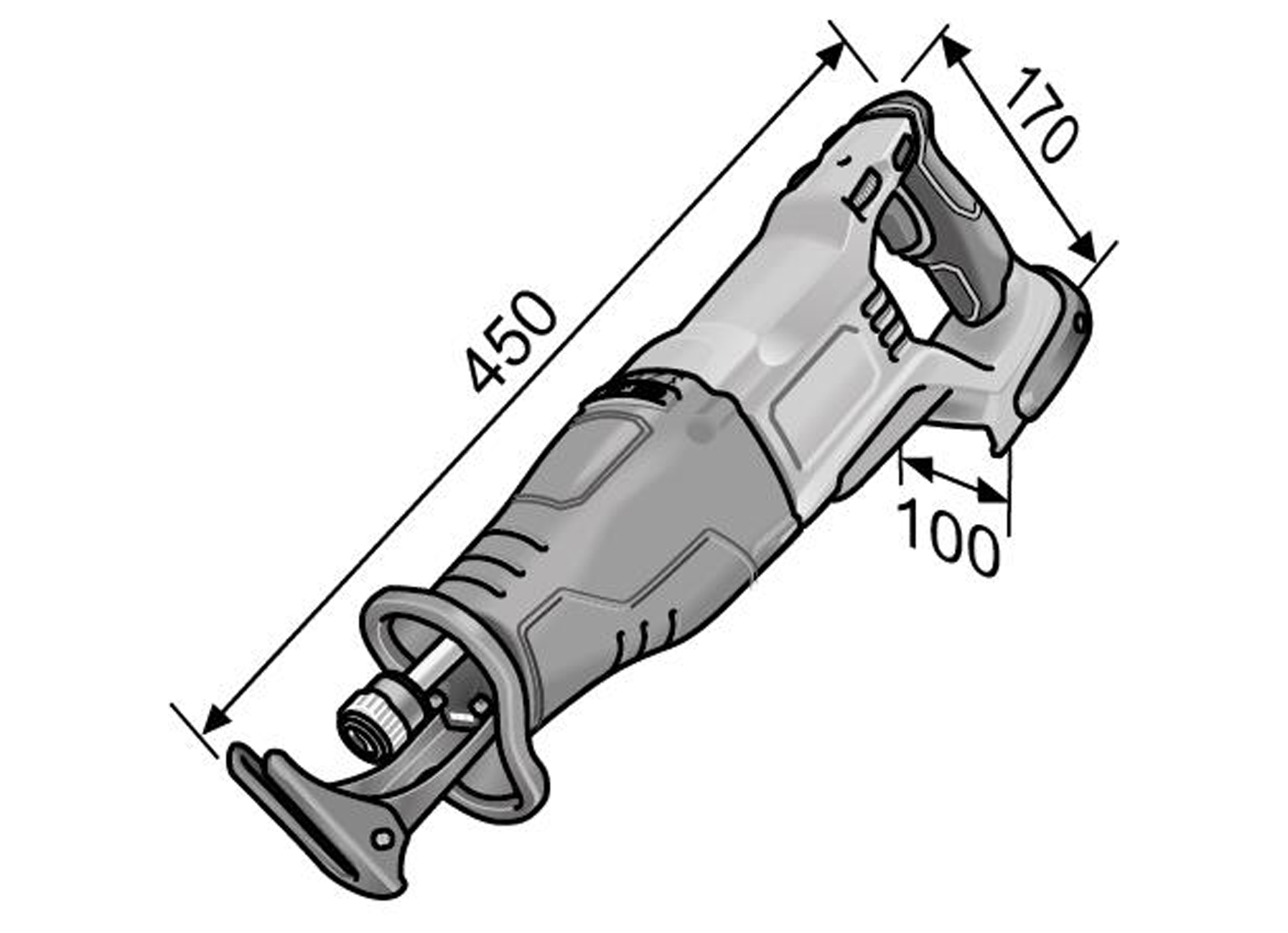 FLEX SCIE SABRE SUR BATTERIE RSP DW 18.0-EC