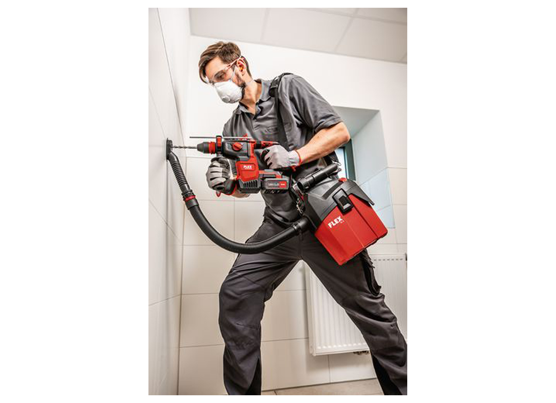 FLEX ASPIRATEUR COMPACT SUR ACCU VC 6 L MC 18.0