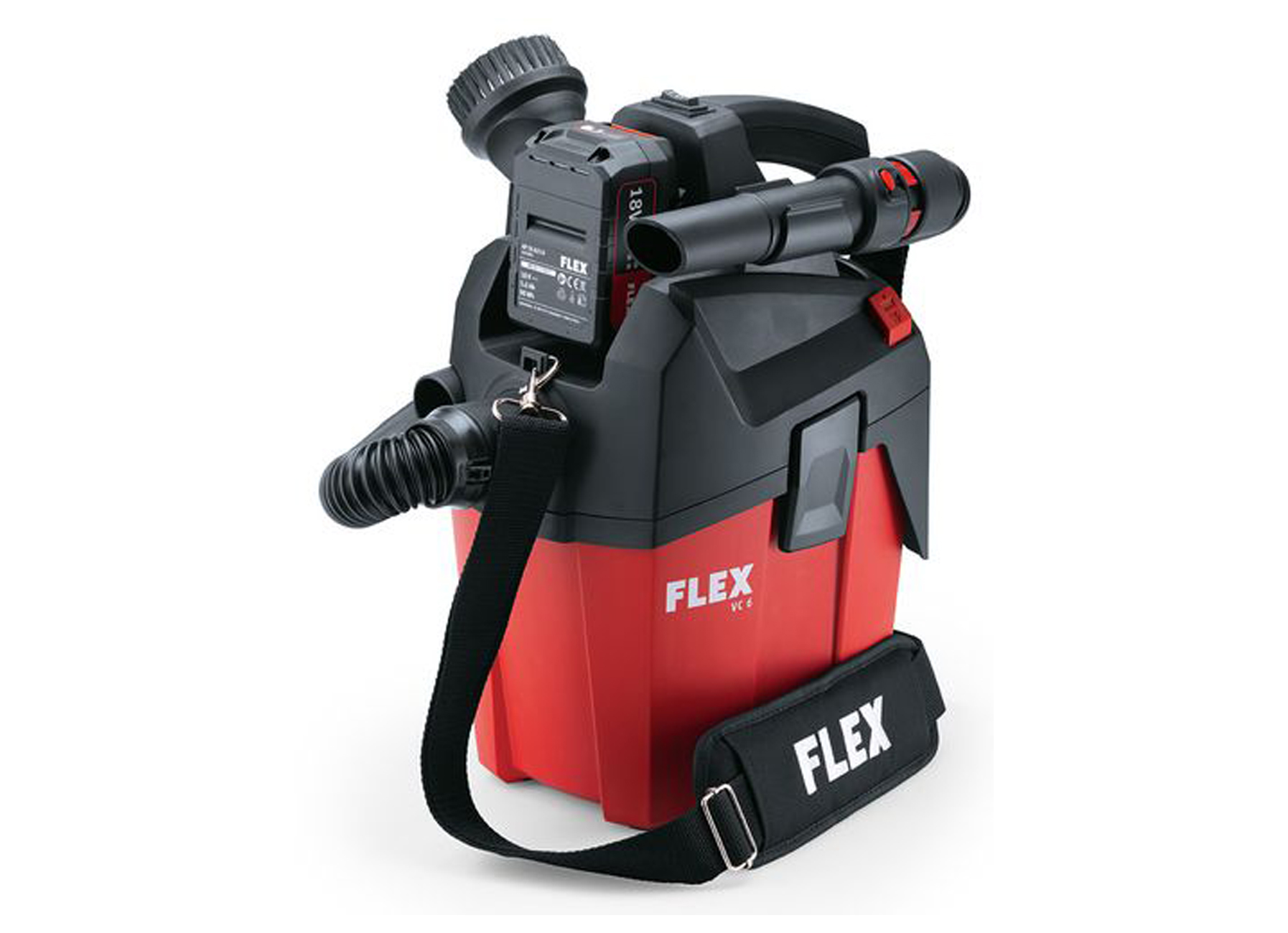 FLEX ASPIRATEUR COMPACT SUR ACCU VC 6 L MC 18.0