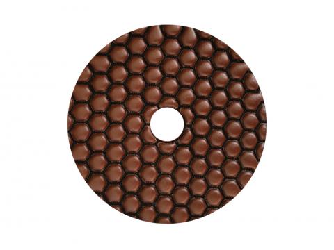 CARAT DISQUE POLISSAGE SEC Ø125MM #50
