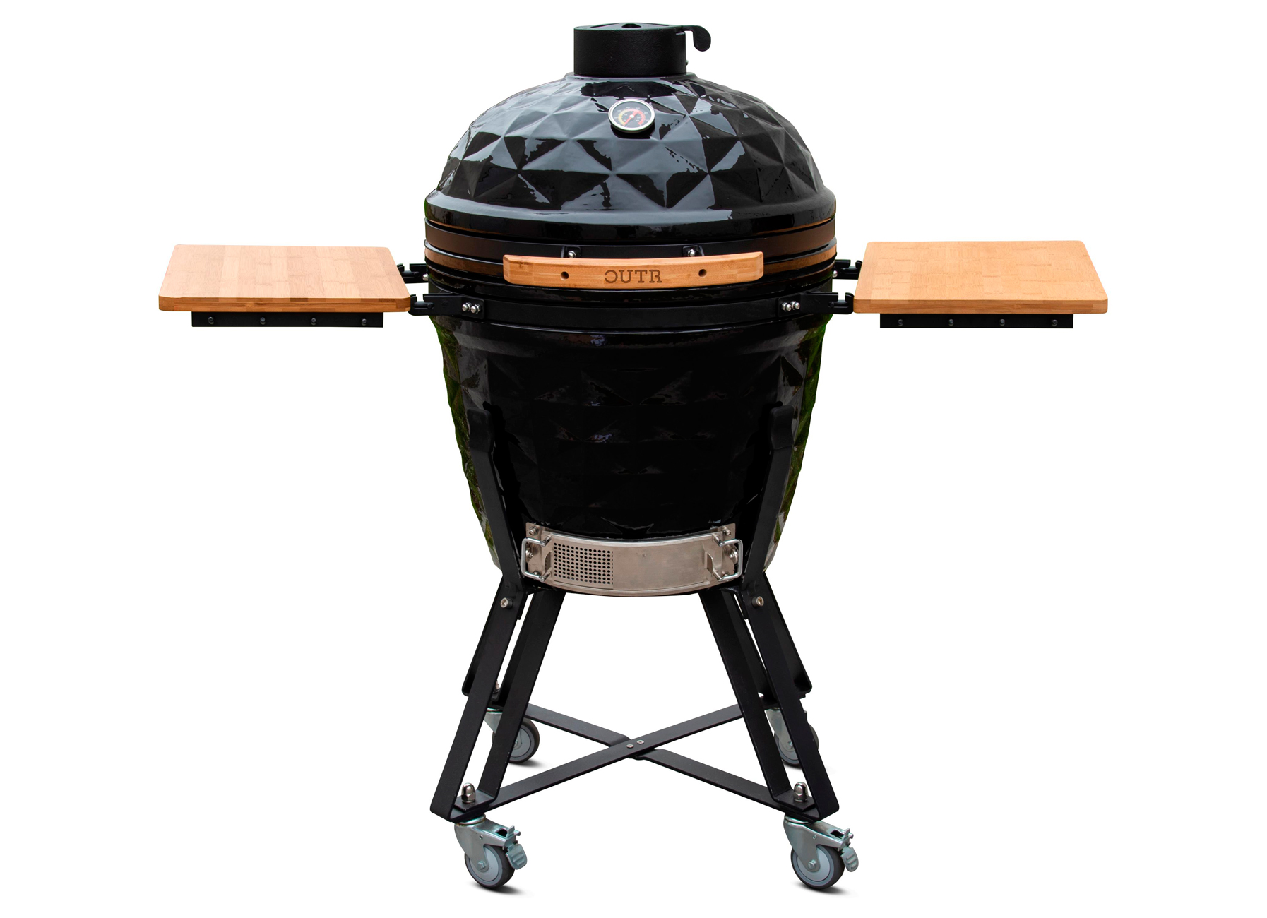 Kamado Grill Large Diamond 56 Noir