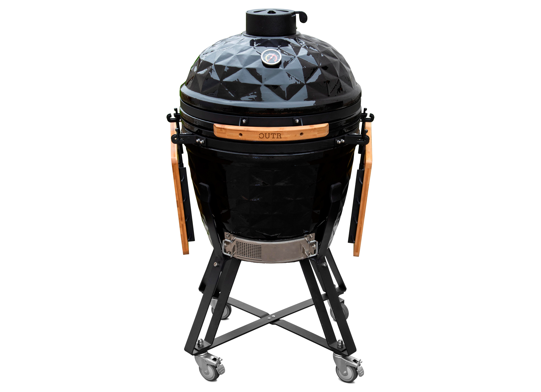 KAMADO GRILL LARGE DIAMOND 56 ZWART