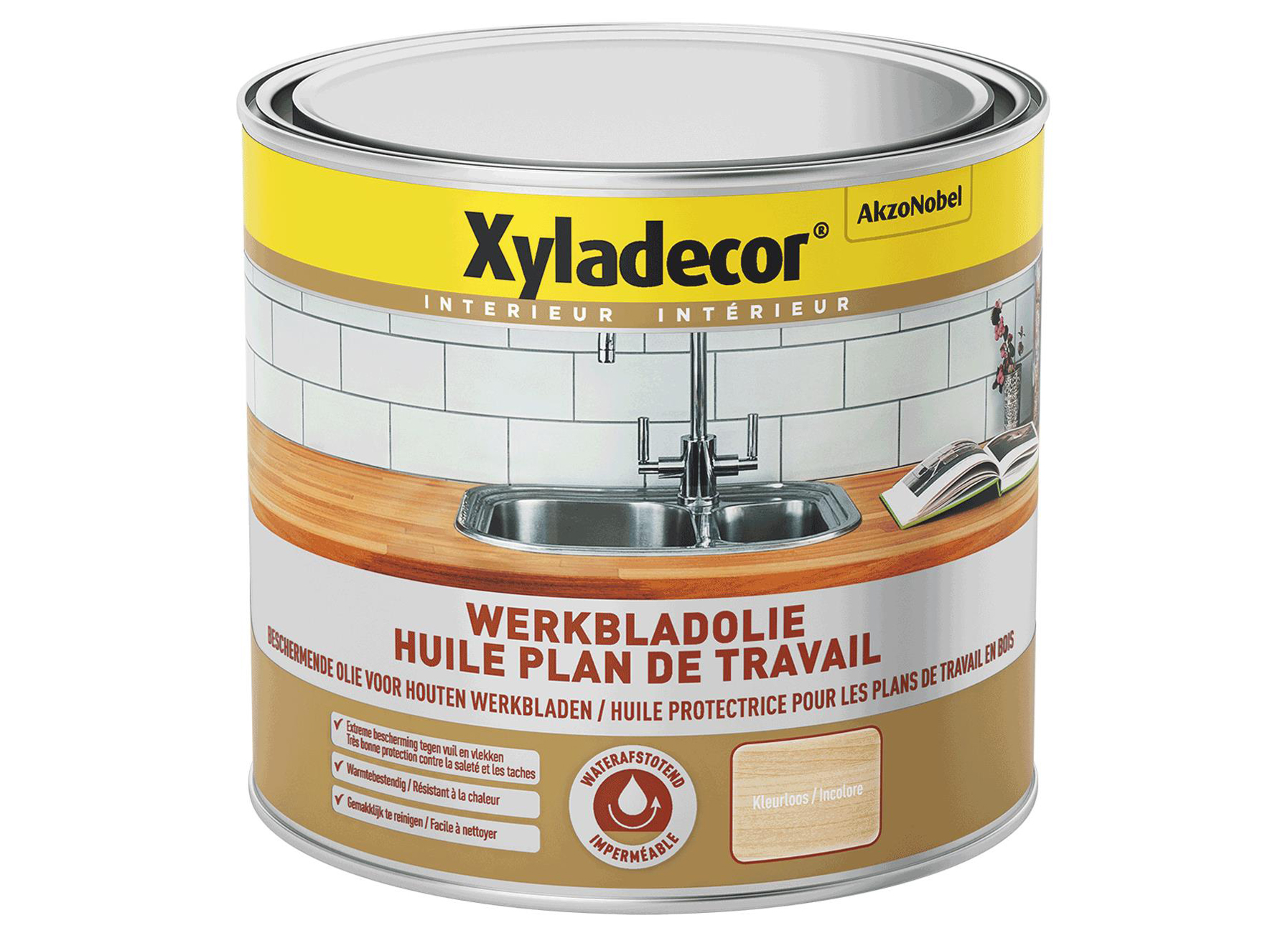 XYLADECOR WERKBLADOLIE GREY WASH 500ML